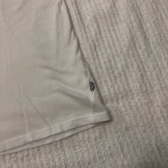 Vans | White & Navy Ringer T-Shirt - Picture 2 of 3